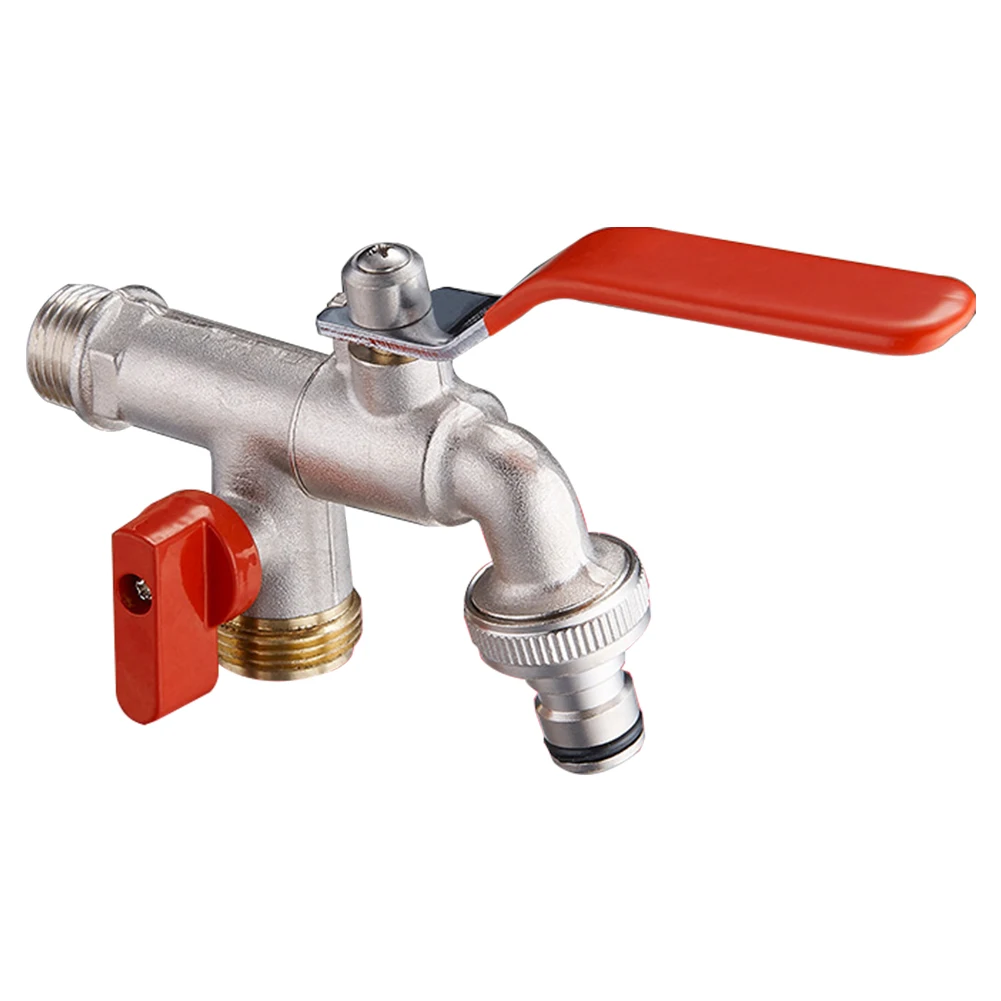 Replacement Parts Kitchen 90 Degree Single Handle Water Tap Outdoor Home Double Connector Durable Brass Faucet Bathroom
Replacement Parts Kitchen 90 Degree Single Handle Water Tap Outdoor Home Double Connector Durable Brass Faucet Bathroom