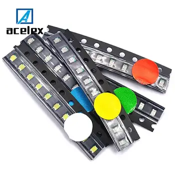 100pcs 0603 SMD LED White Red Blue Yellow Green Orange Warm White Pink Purple RGB Light Emitting Diode
100pcs 0603 SMD LED White Red Blue Yellow Green Orange Warm White Pink Purple RGB Light Emitting Diode