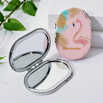 New Flamingo Element Mirrors Double Sided Portable Mini Makeup Compact Pocket Mirror Magnifying Folding Vanity espejos
New Flamingo Element Mirrors Double Sided Portable Mini Makeup Compact Pocket Mirror Magnifying Folding Vanity espejos