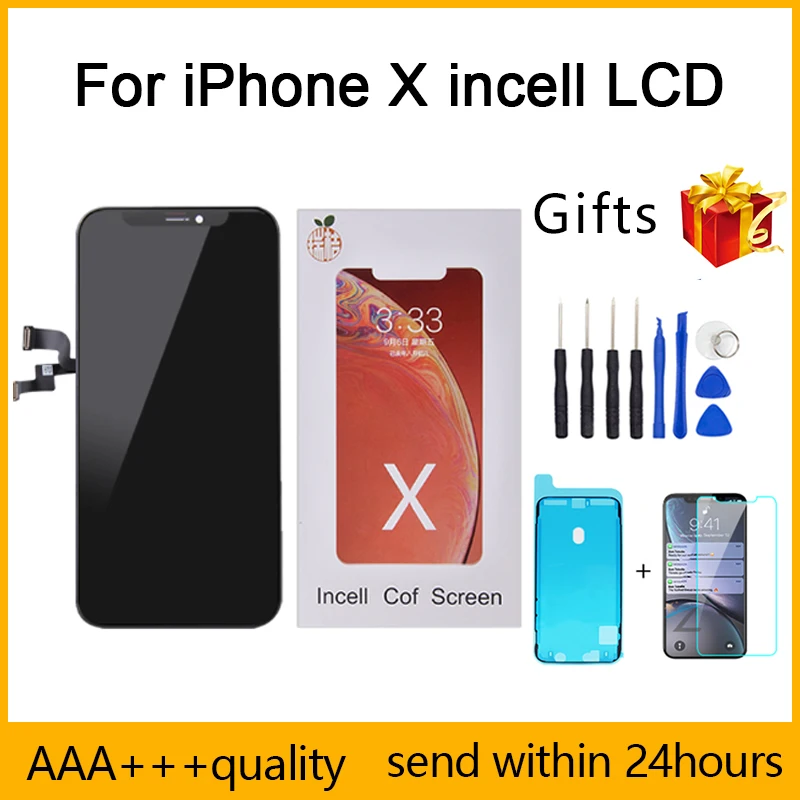 5 pcs lehotpia AAA+++ Incell 5.8 Screen For iPhone X LCD Display Replacement Digitizer Assembly Touch Pantalla Perfect Repair Ph
5 pcs lehotpia AAA+++ Incell 5.8 Screen For iPhone X LCD Display Replacement Digitizer Assembly Touch Pantalla Perfect Repair Ph