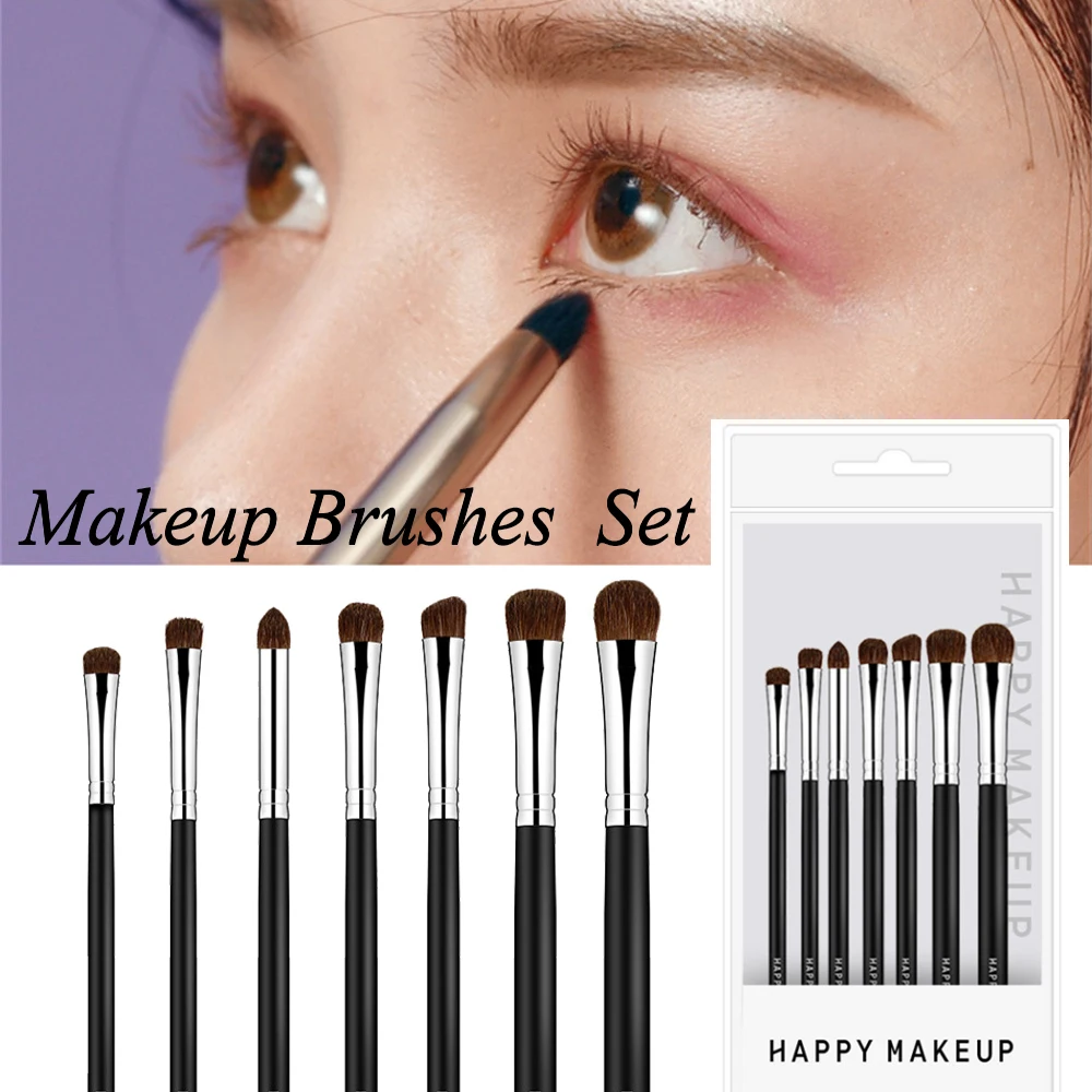 7Pcs/Set Makeup Brushes Set Horse Hair Eye Shadow Blending Eyeliner Eyelash Eyebrow Make Up Brushes Eyeshadow Brushes Wholesale
7Pcs/Set Makeup Brushes Set Horse Hair Eye Shadow Blending Eyeliner Eyelash Eyebrow Make Up Brushes Eyeshadow Brushes Wholesale