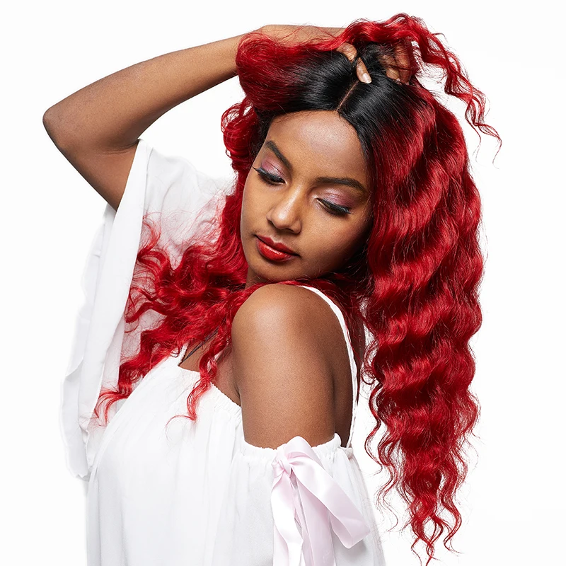 loose deep bundles with closure human hair weave bundles with closure