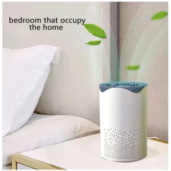 Negative Ion Generator Air Purifier For Home Office Active Carbon Filter Desktop Mini Air Ionizer Compact Air Cleaner
Negative Ion Generator Air Purifier For Home Office Active Carbon Filter Desktop Mini Air Ionizer Compact Air Cleaner