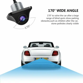 170 Degree Reverse Backup Car Front Rear View Camera LED Night Vision Parking CCD HD For Car Truck RV Minivan With Cable Nut
170 Degree Reverse Backup Car Front Rear View Camera LED Night Vision Parking CCD HD For Car Truck RV Minivan With Cable Nut