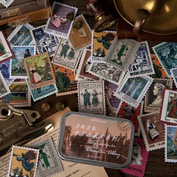 60Pcs/Box Vintage Forest Post Stamp Decorative Stickers Adhesive Stickers DIY Decoration Diary Stationery Stickers Children Gift 
60Pcs/Box Vintage Forest Post Stamp Decorative Stickers Adhesive Stickers DIY Decoration Diary Stationery Stickers Children Gift