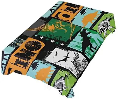 Dinosaur Animals Pop Vintage Tablecloths For Wrinkle Resistant Dining Tables For Kitchen Parties
Dinosaur Animals Pop Vintage Tablecloths For Wrinkle Resistant Dining Tables For Kitchen Parties