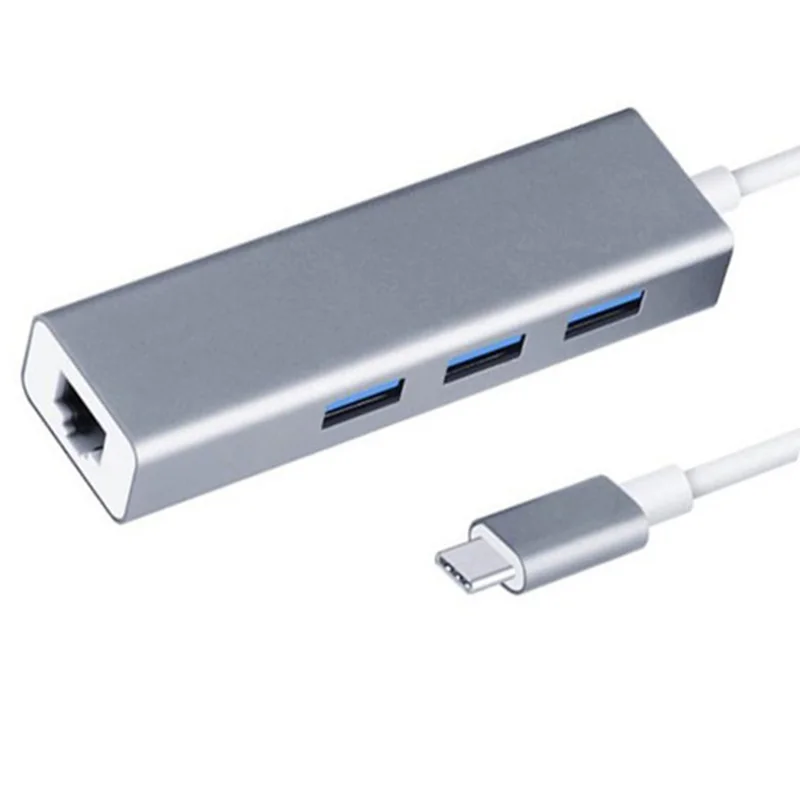 USB Type C Hub Ethernet Adapter USB C 3.1 to RJ45 Gigabit Ethernet LAN Network USB 3.0 Hub adapter(Realtek chipset)
USB Type C Hub Ethernet Adapter USB C 3.1 to RJ45 Gigabit Ethernet LAN Network USB 3.0 Hub adapter(Realtek chipset)