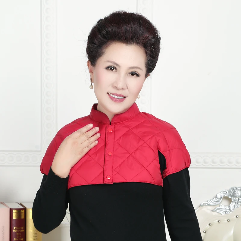 Middle Aged Women Warm Puffer Vest Red Black Mini Short Quilted Waistcoat Woman Stand Collar Shoulder Pad Winter Autumn Gilet
Middle Aged Women Warm Puffer Vest Red Black Mini Short Quilted Waistcoat Woman Stand Collar Shoulder Pad Winter Autumn Gilet