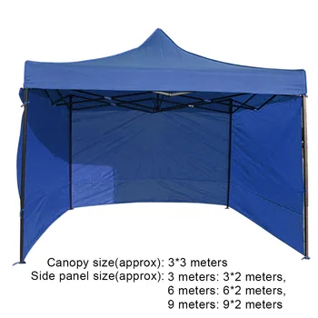 Portable Folding Gazebo Side Panel Windproof Oxford Cloth Durable Accessories Reusable Waterproof Easy Use Sidewall Outdoor Tent
Portable Folding Gazebo Side Panel Windproof Oxford Cloth Durable Accessories Reusable Waterproof Easy Use Sidewall Outdoor Tent