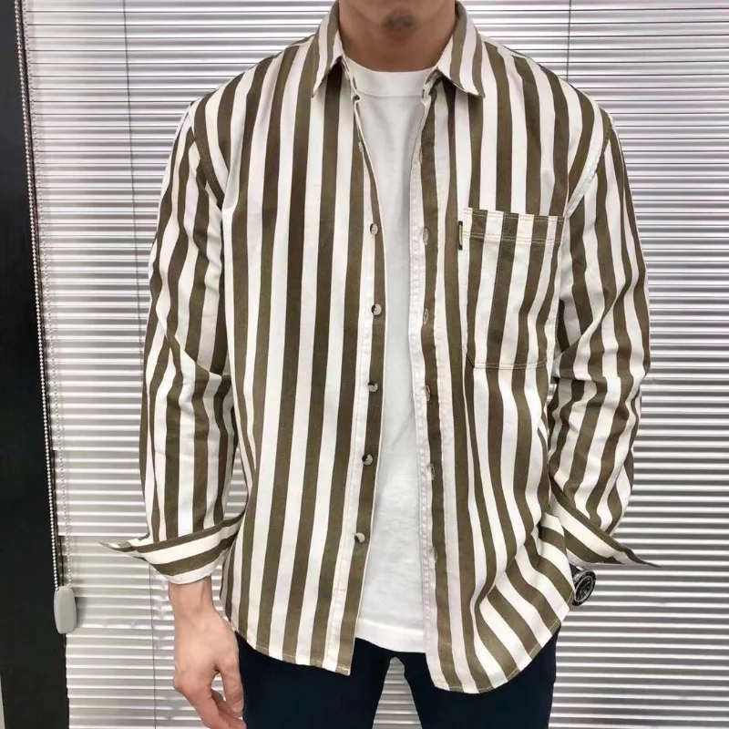 Spring Autumn Man Shirts Washed Cozy Long Sleeve Multicolor Handsome Outdoor Streetwear Simple All-match Fashion Casual Shirts
Spring Autumn Man Shirts Washed Cozy Long Sleeve Multicolor Handsome Outdoor Streetwear Simple All-match Fashion Casual Shirts