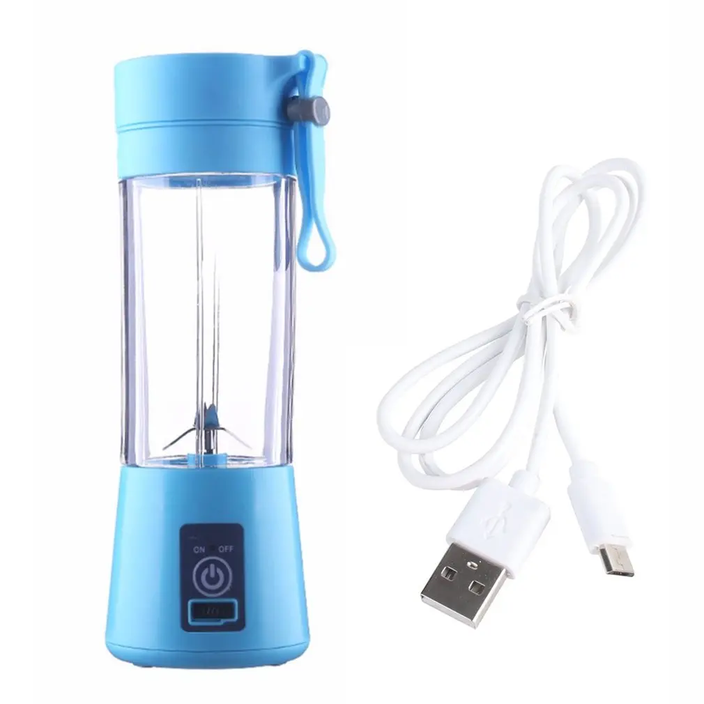 380ml 4/2 Blades Mini USB Rechargeable Portable Electric Fruit Juicer Smoothie Maker Blender Machine Sports Bottle Juicing Cup
380ml 4/2 Blades Mini USB Rechargeable Portable Electric Fruit Juicer Smoothie Maker Blender Machine Sports Bottle Juicing Cup
