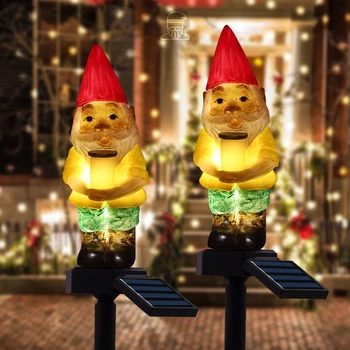 Outdoor Water Resistant Solar Powered Lamp Christmas Santa Claus Dawn Sensor Light Garden Courtyard Pathway Decor Stake Lights
Outdoor Water Resistant Solar Powered Lamp Christmas Santa Claus Dawn Sensor Light Garden Courtyard Pathway Decor Stake Lights