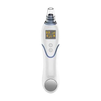Vacuum Pore Cleaner Electric Blackhead Remove Acne Comedone Extractor Tool, Hot and Cold Care LED Display USB Rechargeable 5 Adj
Vacuum Pore Cleaner Electric Blackhead Remove Acne Comedone Extractor Tool, Hot and Cold Care LED Display USB Rechargeable 5 Adj