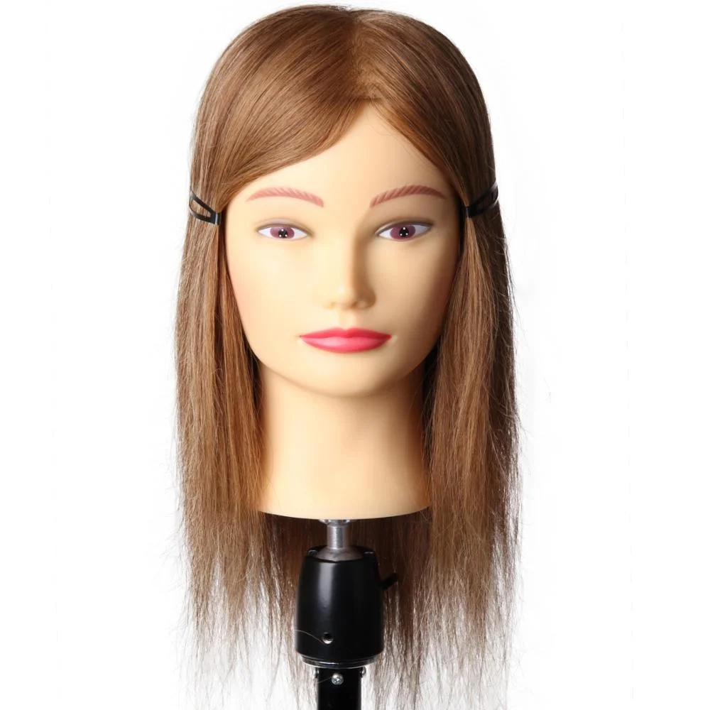 New Hairdressing Training Heads 100% Human Hair 16" Blonde Real Hair Mannequin Head With Human Hair Practice Head For Sale
New Hairdressing Training Heads 100% Human Hair 16" Blonde Real Hair Mannequin Head With Human Hair Practice Head For Sale