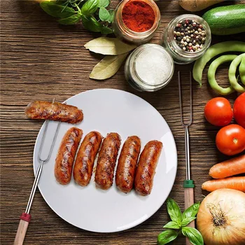 TTLIFE 8 pcs Marshmallow Roasting Sticks Stainless Steel Hot Dog Fork with Carrying Bag Camping Campfire BBQ Forks
TTLIFE 8 pcs Marshmallow Roasting Sticks Stainless Steel Hot Dog Fork with Carrying Bag Camping Campfire BBQ Forks