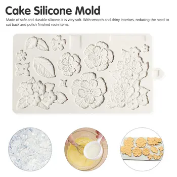 Rose Flower Cake Mould Cake Decorating Tools DIY Creative Silicone Molds Fondant Chocolate Sugar Craft Mold Kitchen Baking Tools
Rose Flower Cake Mould Cake Decorating Tools DIY Creative Silicone Molds Fondant Chocolate Sugar Craft Mold Kitchen Baking Tools
