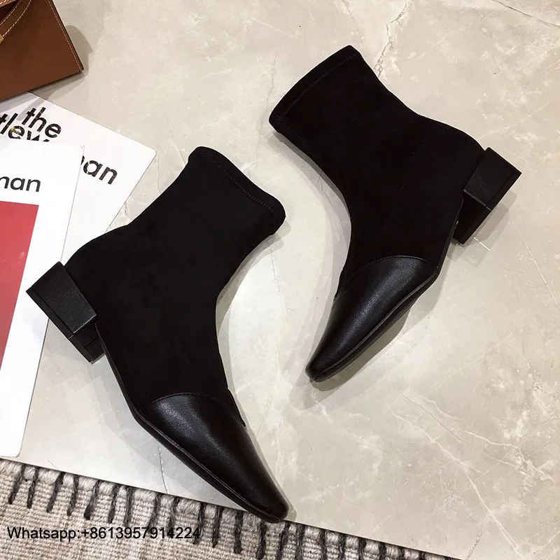 Ankle Shoes Ladies Boot For Women Autumn Zipper Botas Slip-On Chaussures Femme Winter Round Toe Female Shoes Low Heels Sock Boot
Ankle Shoes Ladies Boot For Women Autumn Zipper Botas Slip-On Chaussures Femme Winter Round Toe Female Shoes Low Heels Sock Boot