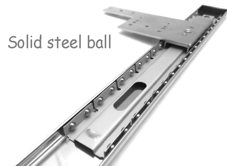 Generic 1 Set Thicken Side Loading Push & Pull Rail Hidden Door Looping Collapsible Door