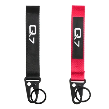 High quality Ribbon Webbing Car key ring Nylon Webbing Keychain with hawk buckle key ring for AUDI Q7 A8 A3 A4 car Accessories
High quality Ribbon Webbing Car key ring Nylon Webbing Keychain with hawk buckle key ring for AUDI Q7 A8 A3 A4 car Accessories