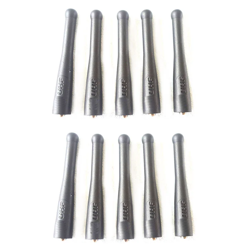 

10pcs 3.5 inch Stubby Antenna SMA-F Female UHF 400-470MHz For Motorola XPR 6000 6550 7000 7550 XiR-P8200 XiR-P8268 Walkie Talkie