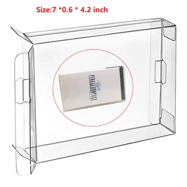 Ruitroliker 10Pcs Clear Box Case Sleeve CIB Protector for PSP Games Cartridge Box
Ruitroliker 10Pcs Clear Box Case Sleeve CIB Protector for PSP Games Cartridge Box