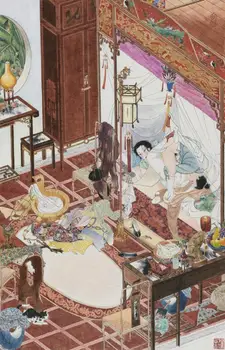 2pcs 26x41cm Chin P'ing Mei Make Love painting Exquisite Interesting Vintage Collecting Imitating Ancient Figure painting
2pcs 26x41cm Chin P'ing Mei Make Love painting Exquisite Interesting Vintage Collecting Imitating Ancient Figure painting