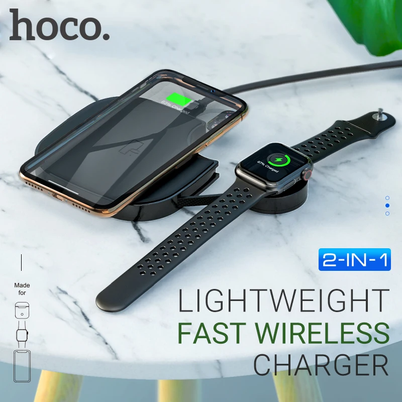 hoco fast wireless charging pad qi desktop portable mobile charger for Apple watch 10W for iPhone 8 X XS Max XR Samsung Xiaomi
hoco fast wireless charging pad qi desktop portable mobile charger for Apple watch 10W for iPhone 8 X XS Max XR Samsung Xiaomi