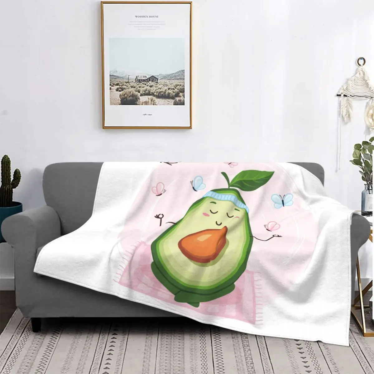 Cute Yoga Avocado Fuzzy Blankets Avocados Lover Custom Throw Blanket for Home Hotel Sofa Bedspreads 
Cute Yoga Avocado Fuzzy Blankets Avocados Lover Custom Throw Blanket for Home Hotel Sofa Bedspreads