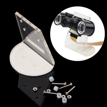 Acrylic Holder Camera Mount Bracket For Raspberry Pi 3 B+/ 3 Mounting Bracket 
Acrylic Holder Camera Mount Bracket For Raspberry Pi 3 B+/ 3 Mounting Bracket