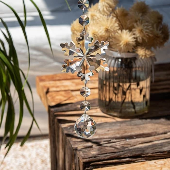 Christmas Crystal Snowflake Ornament Xmas Tree Hanging Pendant Car Decoration B0KC
Christmas Crystal Snowflake Ornament Xmas Tree Hanging Pendant Car Decoration B0KC