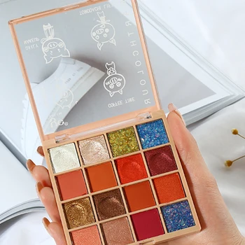 16 Colors Matte Shimmer Eyeshadow Palette Waterproof Long-lasting Natural Eyeshadow
16 Colors Matte Shimmer Eyeshadow Palette Waterproof Long-lasting Natural Eyeshadow
