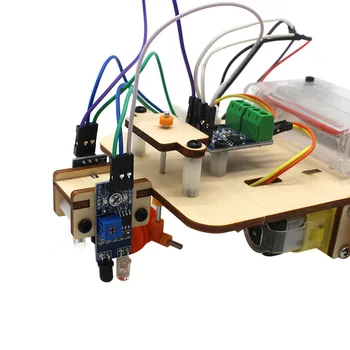 Intelligent Car Tracking Motor Smart Robot Truck Chassis 2WD Kit Steam Education Learning Electronic Circuit for Arduino DIY Toy
Intelligent Car Tracking Motor Smart Robot Truck Chassis 2WD Kit Steam Education Learning Electronic Circuit for Arduino DIY Toy