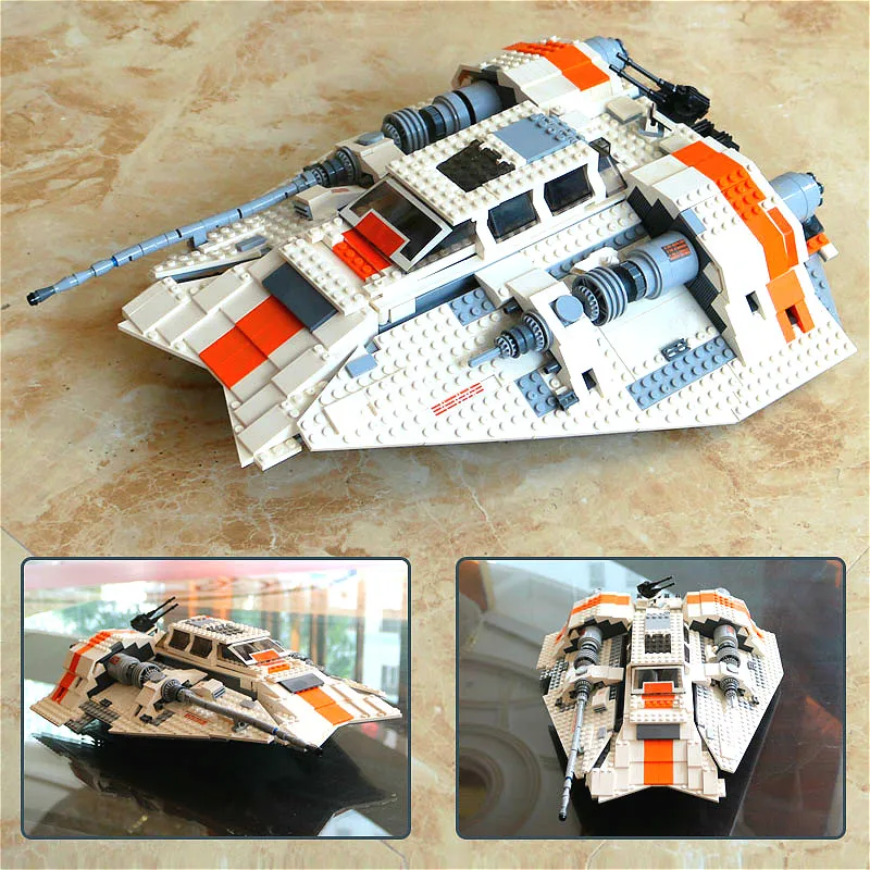 05084 Star Wars Snowspeeder Snowfield Aircraft Building Blocks Bricks Kids Toys Compatible 75144 Christmas gift
05084 Star Wars Snowspeeder Snowfield Aircraft Building Blocks Bricks Kids Toys Compatible 75144 Christmas gift