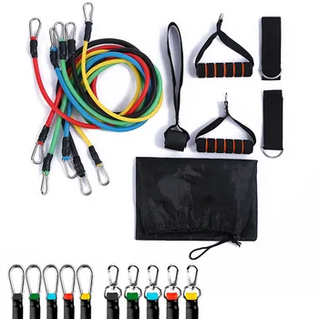 11 Pcs/ Set Latex Multi Function Resistance Bands Home Workout Exercise Pilates Yoga Crossfit Fitness Tubes Pull Rope With Bag
11 Pcs/ Set Latex Multi Function Resistance Bands Home Workout Exercise Pilates Yoga Crossfit Fitness Tubes Pull Rope With Bag