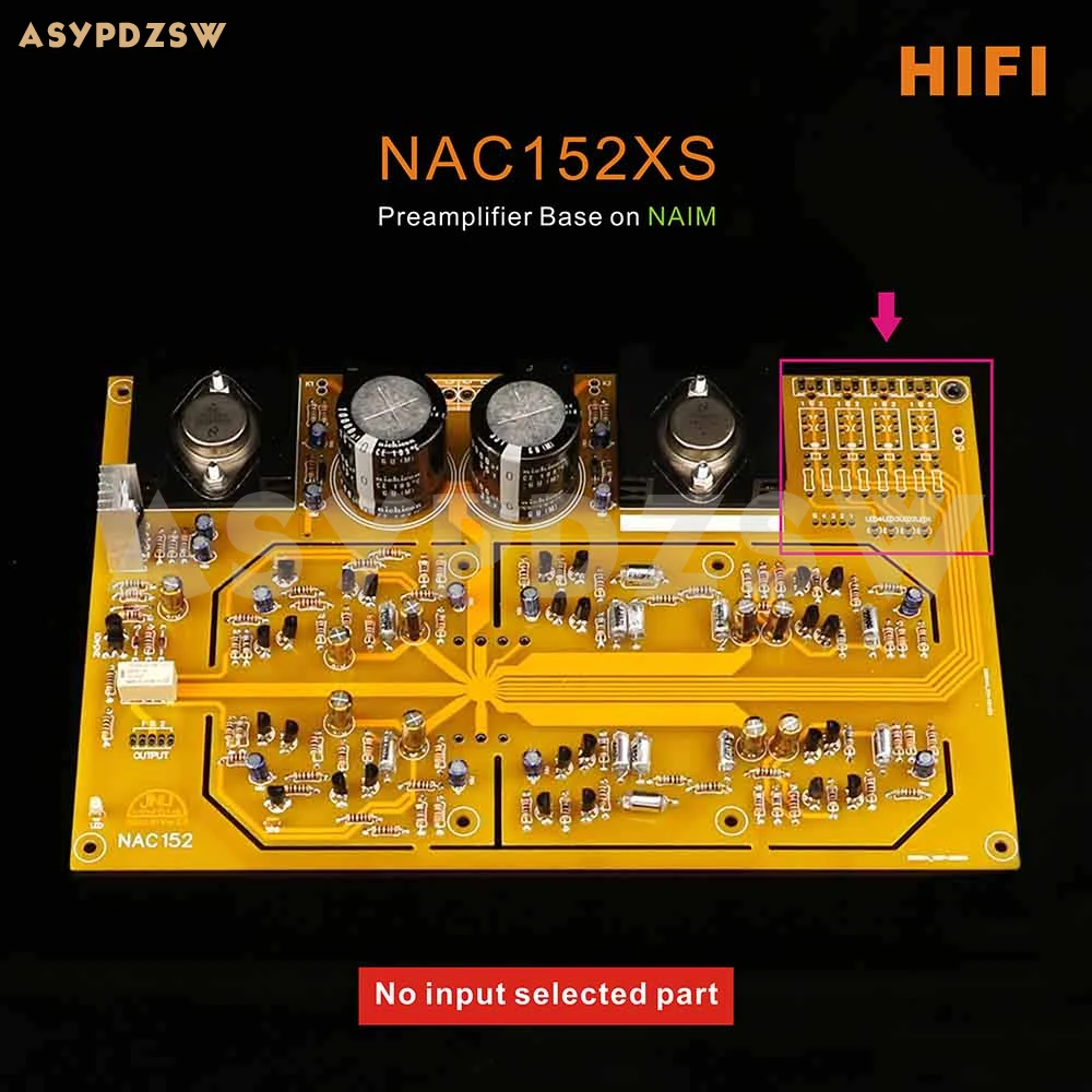 

HIFI NAC152XS Preamplifier Base on NAIM With Rectified power supply PCB/DIY Kit/Finished board