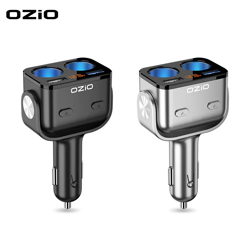 90W Car Charger Dual USB Mobile Phone Charger Metal Car Charging QC3.0 Quick Charge for iPhone Samsung Huawei
90W Car Charger Dual USB Mobile Phone Charger Metal Car Charging QC3.0 Quick Charge for iPhone Samsung Huawei