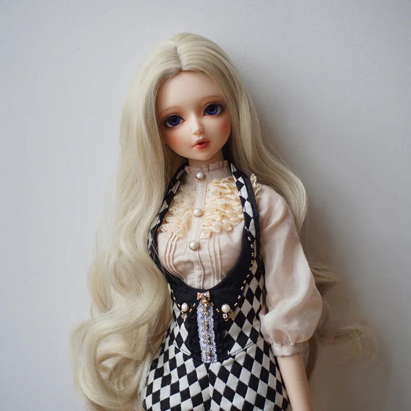 BJD Dolls Wig High Temperature Long Curly Wig 1/3 1/4 1/6 BJD Doll Hair High Quality Muti Color Wigs Handmade Accessories Girls
BJD Dolls Wig High Temperature Long Curly Wig 1/3 1/4 1/6 BJD Doll Hair High Quality Muti Color Wigs Handmade Accessories Girls
