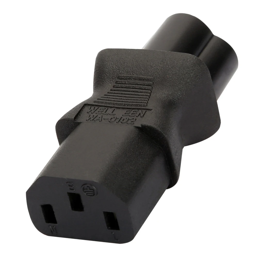 IEC 320 C13 To IEC C6,IEC 3Pin Female To 3Pin Male Power Adapter C13 To C6 IEC 320 C13 To IEC C6,IEC 3Pin Female To 3Pin Male Power Adapter C13 To C6