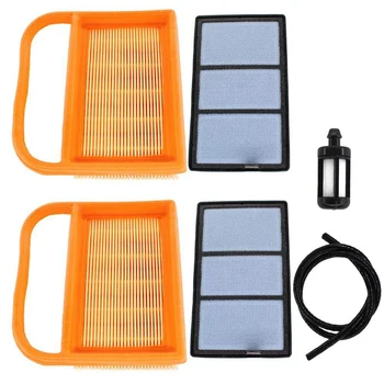 Air Filter with Bulb Fuel Tune Up Kit ,2X Air Filter Set with Line for Stihl Ts410 Ts420 Ts480I Ts500I Cut Off Saw 4238-140-4402
Air Filter with Bulb Fuel Tune Up Kit ,2X Air Filter Set with Line for Stihl Ts410 Ts420 Ts480I Ts500I Cut Off Saw 4238-140-4402