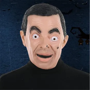 Famous Movie Star Mr Bean Mask Realistic Adults Halloween Deluxe Latex Full Head Mask Party Cosplay Fancy dress Clown Film Star
Famous Movie Star Mr Bean Mask Realistic Adults Halloween Deluxe Latex Full Head Mask Party Cosplay Fancy dress Clown Film Star