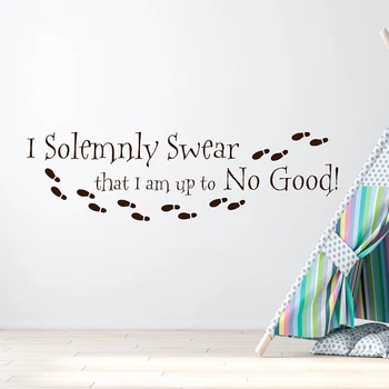 I Solemnly Swear Quote Wall Decal Hary Potter Stickers Hary Potter Series Decals for Nursery Kids Room Bedroom Quotes Sticker
I Solemnly Swear Quote Wall Decal Hary Potter Stickers Hary Potter Series Decals for Nursery Kids Room Bedroom Quotes Sticker