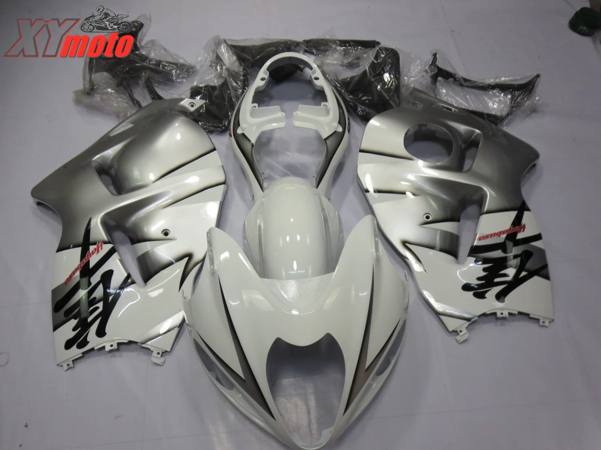 Motorcycle Fairing Kit For Suzuki GSXR1300 97-07 Injection ABS Fairings GSXR 1300 hayabusa 1997-2007 Silver and White Bodyworks
Motorcycle Fairing Kit For Suzuki GSXR1300 97-07 Injection ABS Fairings GSXR 1300 hayabusa 1997-2007 Silver and White Bodyworks