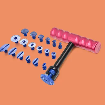 19 Pcs Down Knockdown Tool Paintless Tool Head + Repair Pen with 18 Tabs Universal Head + Repair Pen for Hail
19 Pcs Down Knockdown Tool Paintless Tool Head + Repair Pen with 18 Tabs Universal Head + Repair Pen for Hail