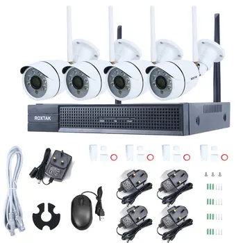 4CH Camera System Wireless HD 720P NVR Wifi Camera Kit Video Smart Home Security IP Camera Video Office Surveillance System Set
4CH Camera System Wireless HD 720P NVR Wifi Camera Kit Video Smart Home Security IP Camera Video Office Surveillance System Set