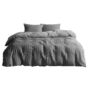 3pcs Bedding Set Home Decor Queen Size Ultra Soft Modern Solid Washable Quilt Cover Pillowcase Gift Accessories Comfortable 
3pcs Bedding Set Home Decor Queen Size Ultra Soft Modern Solid Washable Quilt Cover Pillowcase Gift Accessories Comfortable