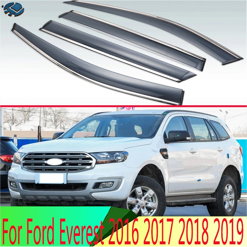 For Ford Everest 2016 2017 2018 2019 Plastic Exterior Visor Vent Shades Window Sun Rain Guard Deflector
For Ford Everest 2016 2017 2018 2019 Plastic Exterior Visor Vent Shades Window Sun Rain Guard Deflector