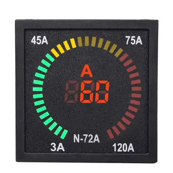 N-72A Ac Current Signal Indicator Square Led Digital Display Ammeter Head Current Indicator Tester With Current Transformer
N-72A Ac Current Signal Indicator Square Led Digital Display Ammeter Head Current Indicator Tester With Current Transformer