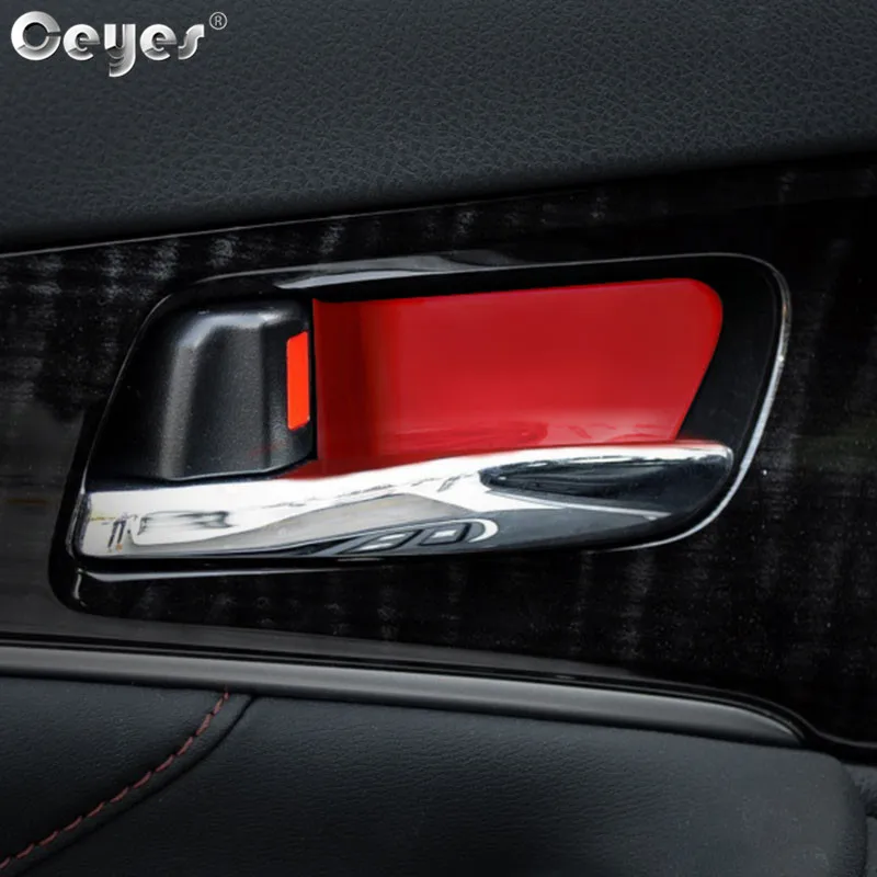 Stainless Steel Auto Inner Door Bowl Car Sticker For Toyota (1)