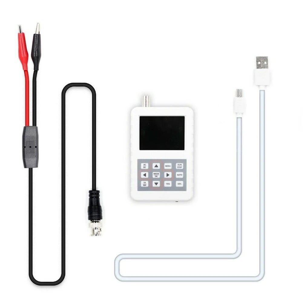 ADS2050H 2.4 Inch LCD Screen Oscilloscope Waveform Storage Portable Handheld Mini High Accuracy 5MHz Bandwidth 20M Sampling Rate
ADS2050H 2.4 Inch LCD Screen Oscilloscope Waveform Storage Portable Handheld Mini High Accuracy 5MHz Bandwidth 20M Sampling Rate