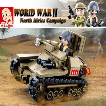 Sluban 186Pcs World War II CV33 Light Tank Building Blocks WW2 Military Educational Model Toys As Christmas Gift For Children
Sluban 186Pcs World War II CV33 Light Tank Building Blocks WW2 Military Educational Model Toys As Christmas Gift For Children